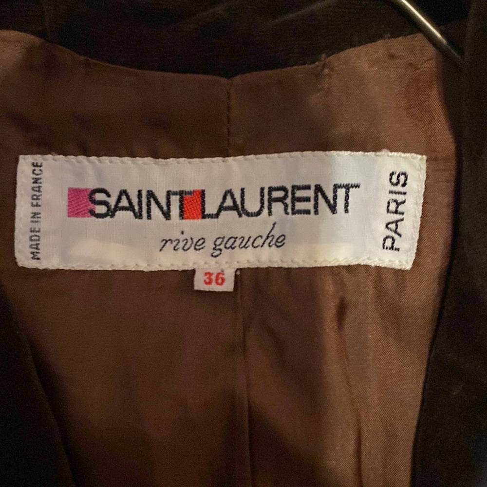 Beautiful Vintage Saint Laurent Rive Gauche Coat - Picture 2 of 8